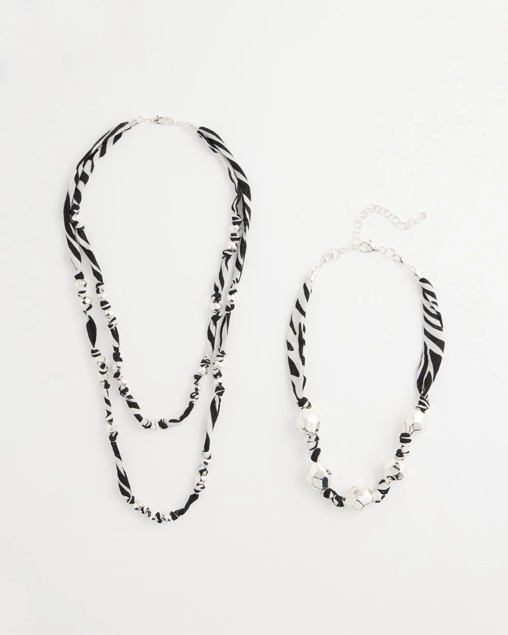 Convertible Zebra Necklace click to view larger image.
