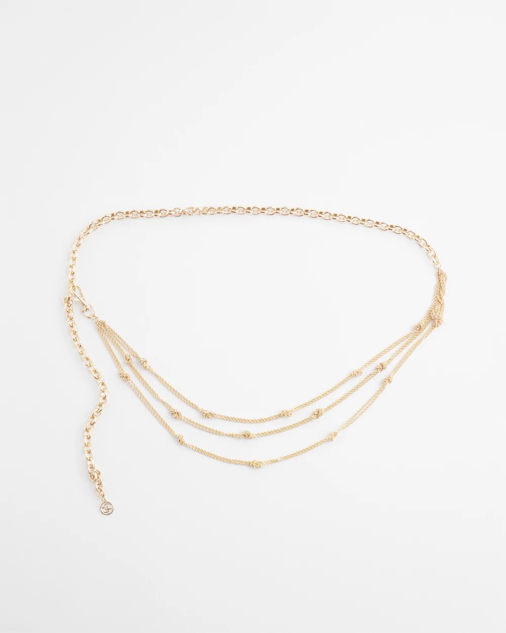 Gold-Tone Chain Belt