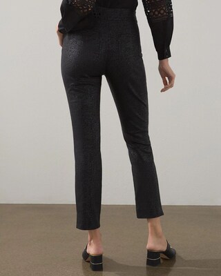 Brigitte Textured Ankle Pants