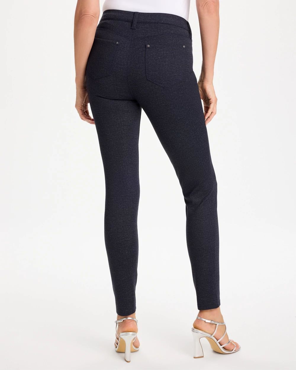 Denim Five Pocket Skinny Pants click to view larger image.