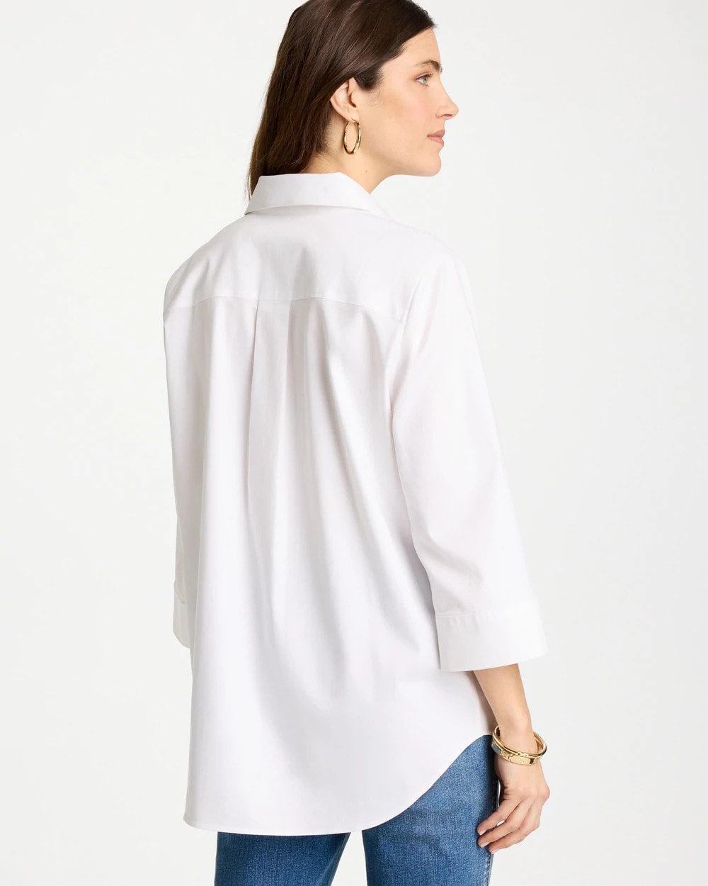 No Iron™ Stretch Popover Tunic