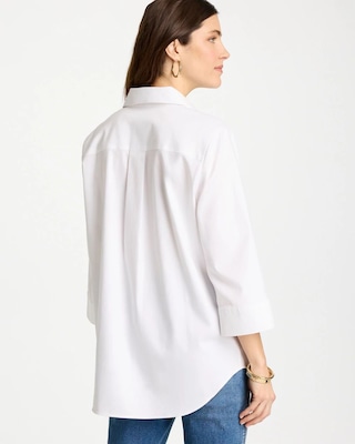 No Iron™ Stretch Popover Tunic click to view larger image.