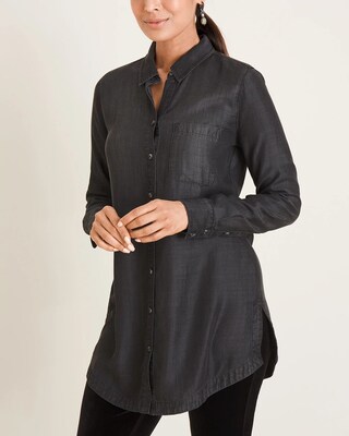 Long Denim Shirt