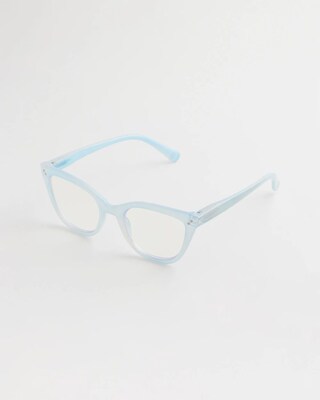 Pearlescent Cat Eye Readers