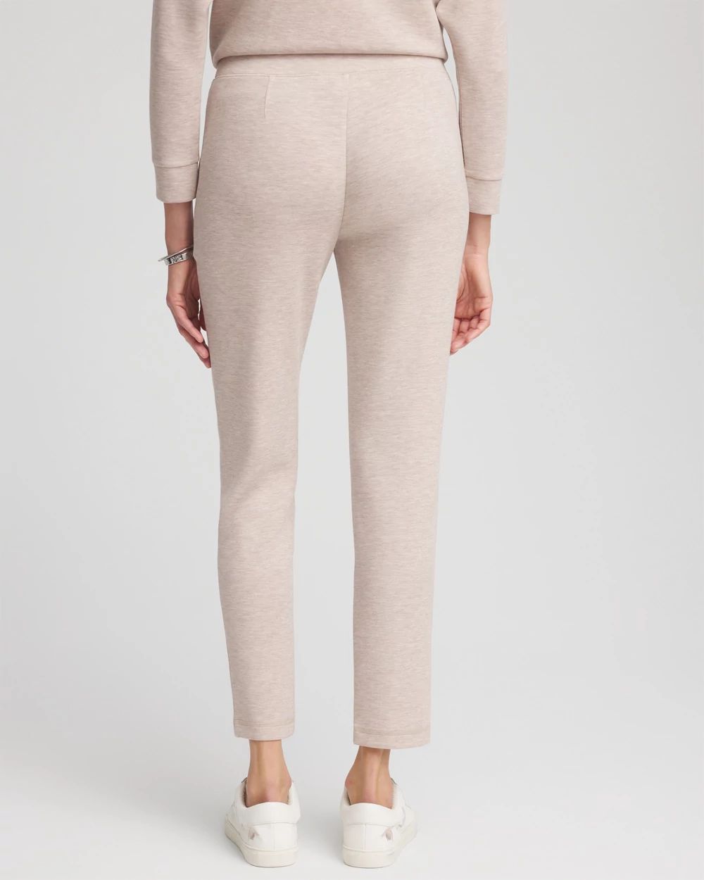 Zenergy® Heathered Scuba Ankle Pants