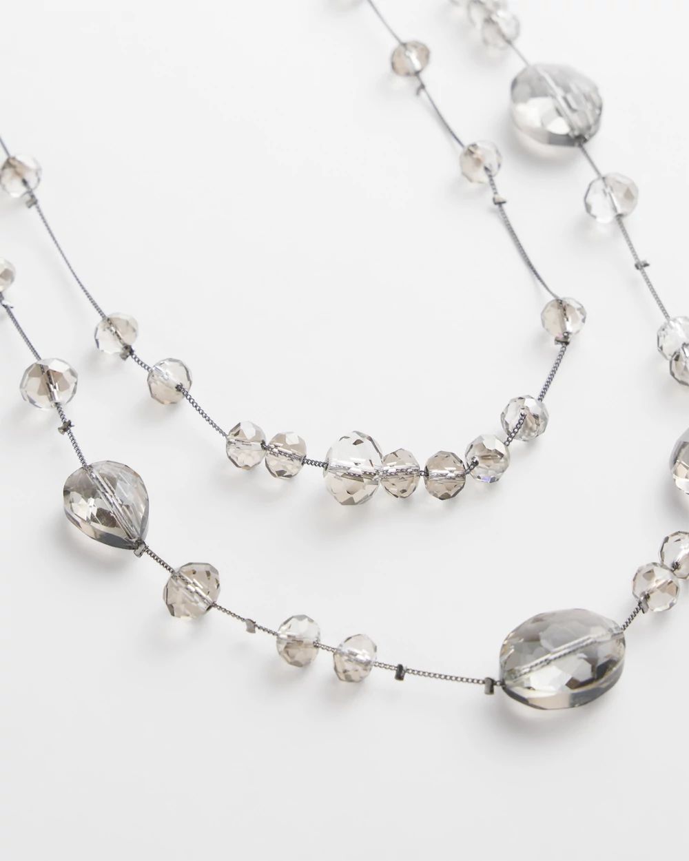 Double Strand Beaded Necklace