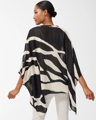 V-Neck Poncho
