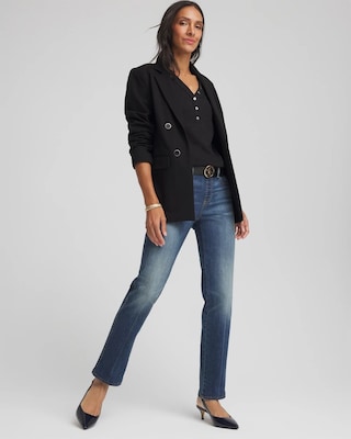 Slub Splitneck Button Tee click to view larger image.