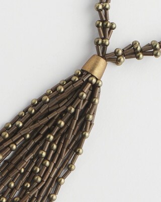 Tassel Pendant Necklace click to view larger image.