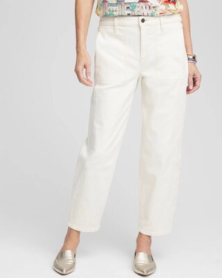 Utility Tapered Jeans