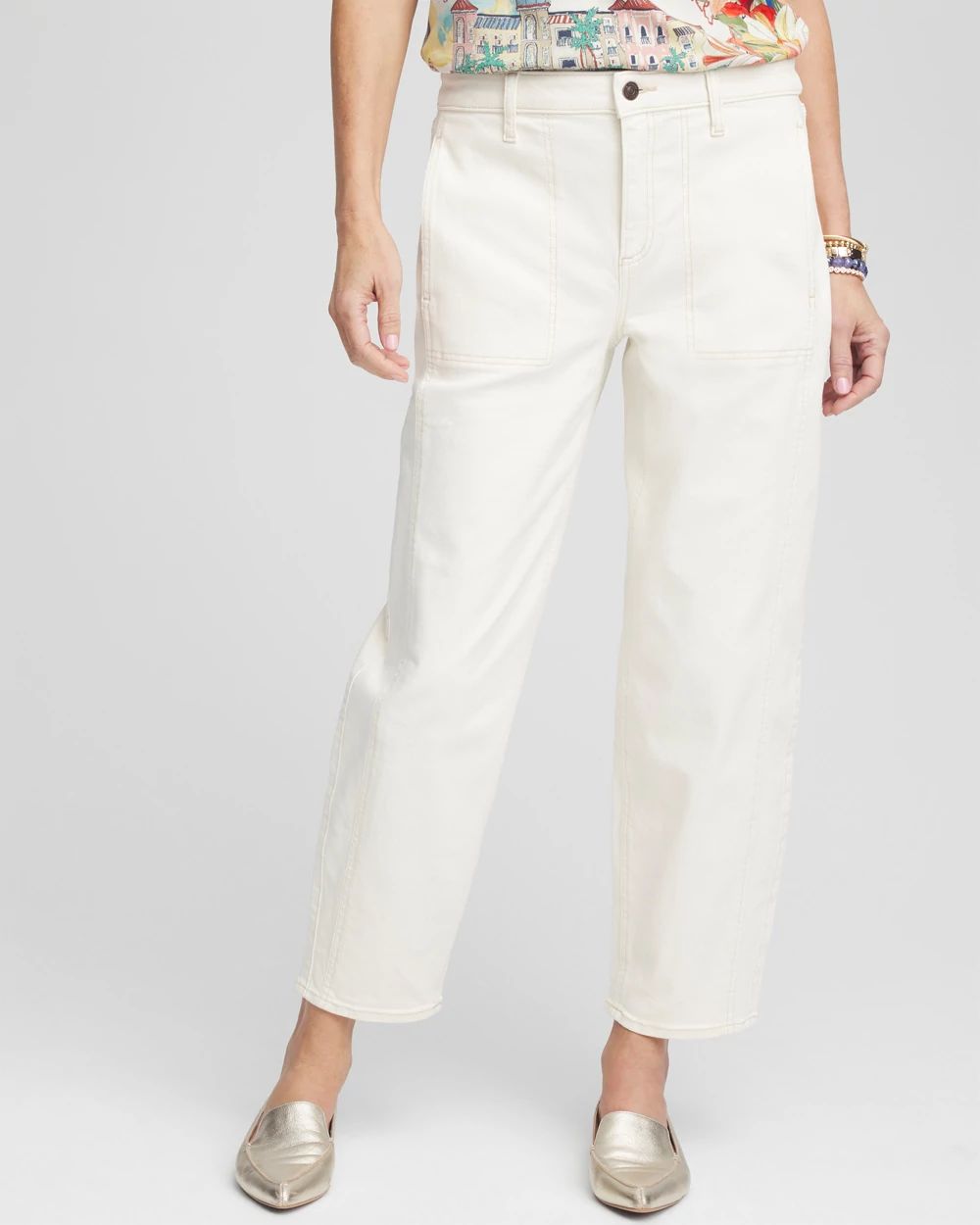 Utility Tapered Jeans