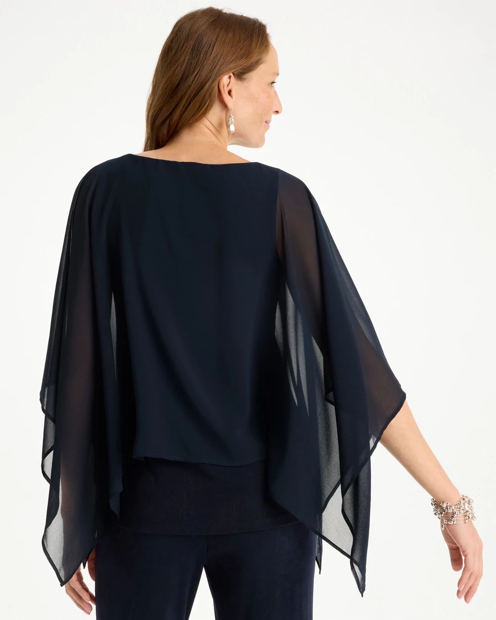 Travelers™ Chiffon Layered Top