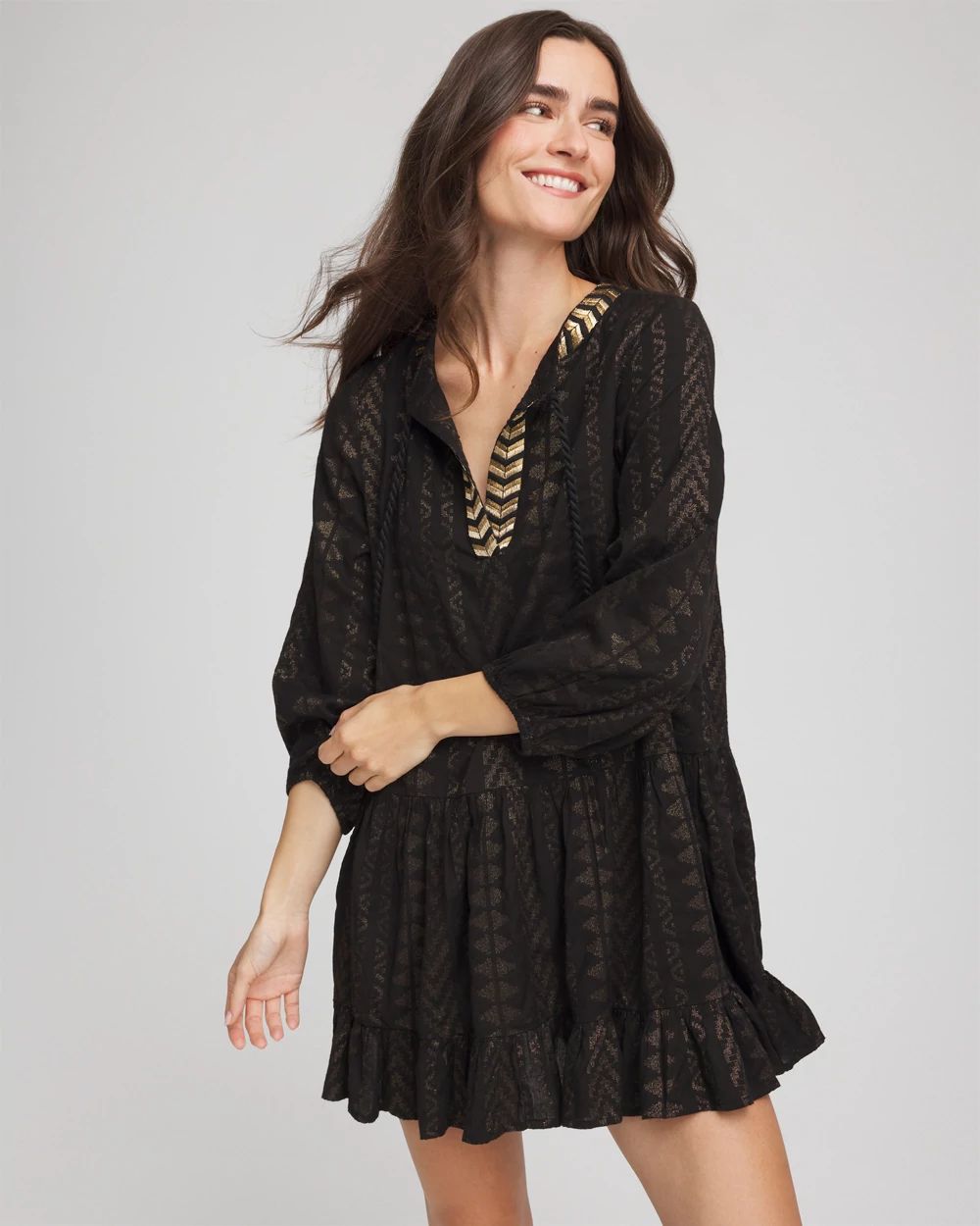 Miraclesuit® Beach Jacquard Dress click to view larger image.