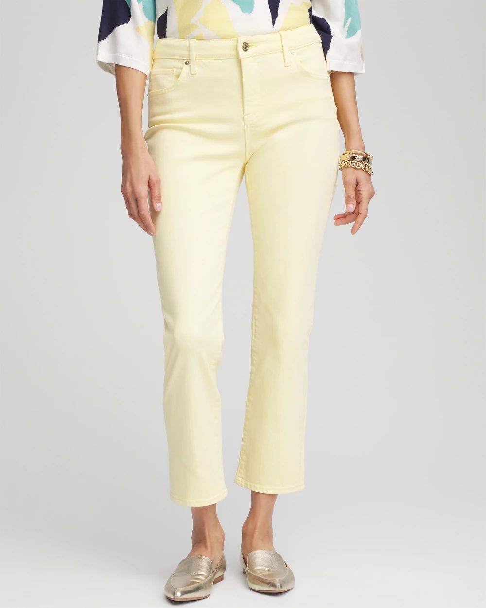 Girlfriend Cropped Jeans