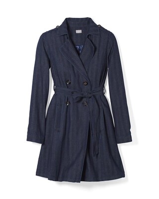 Denim Trench Coat