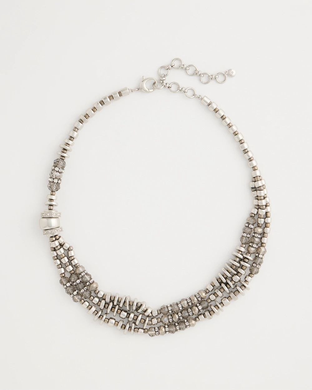Cut Ice Collection Multi-Strand Necklace