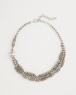Cut Ice Collection Multi-Strand Necklace