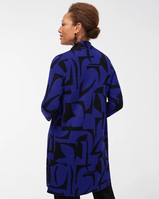 Travelers Collection Jacquard Cardigan