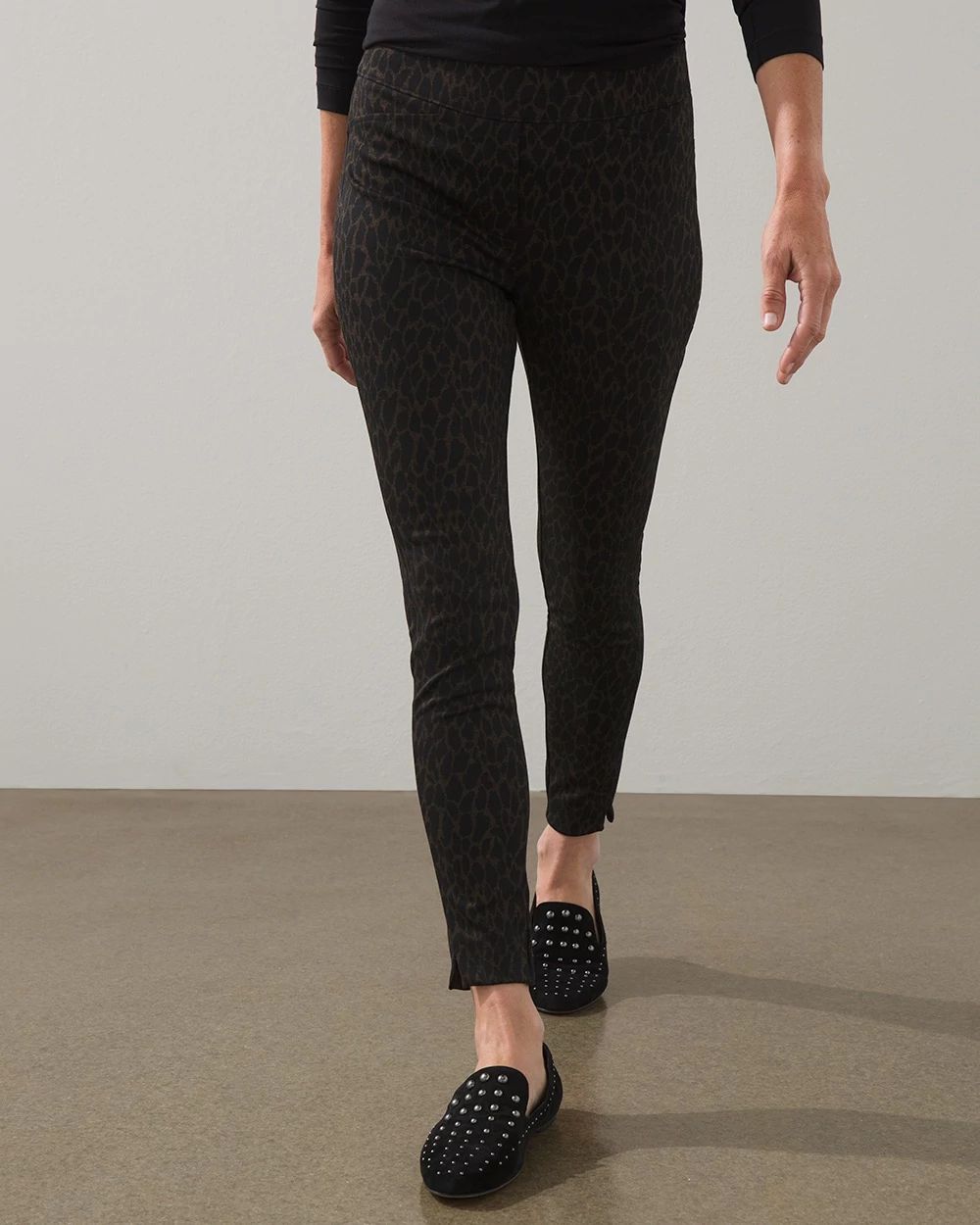 Cheetah Print Tailored Ponte Leggings