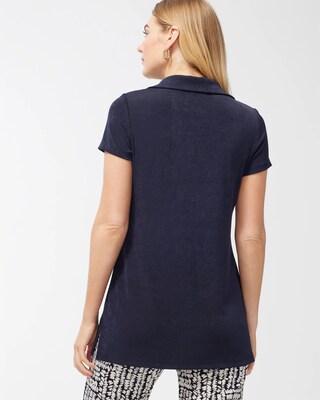 Travelers Zip Front Top