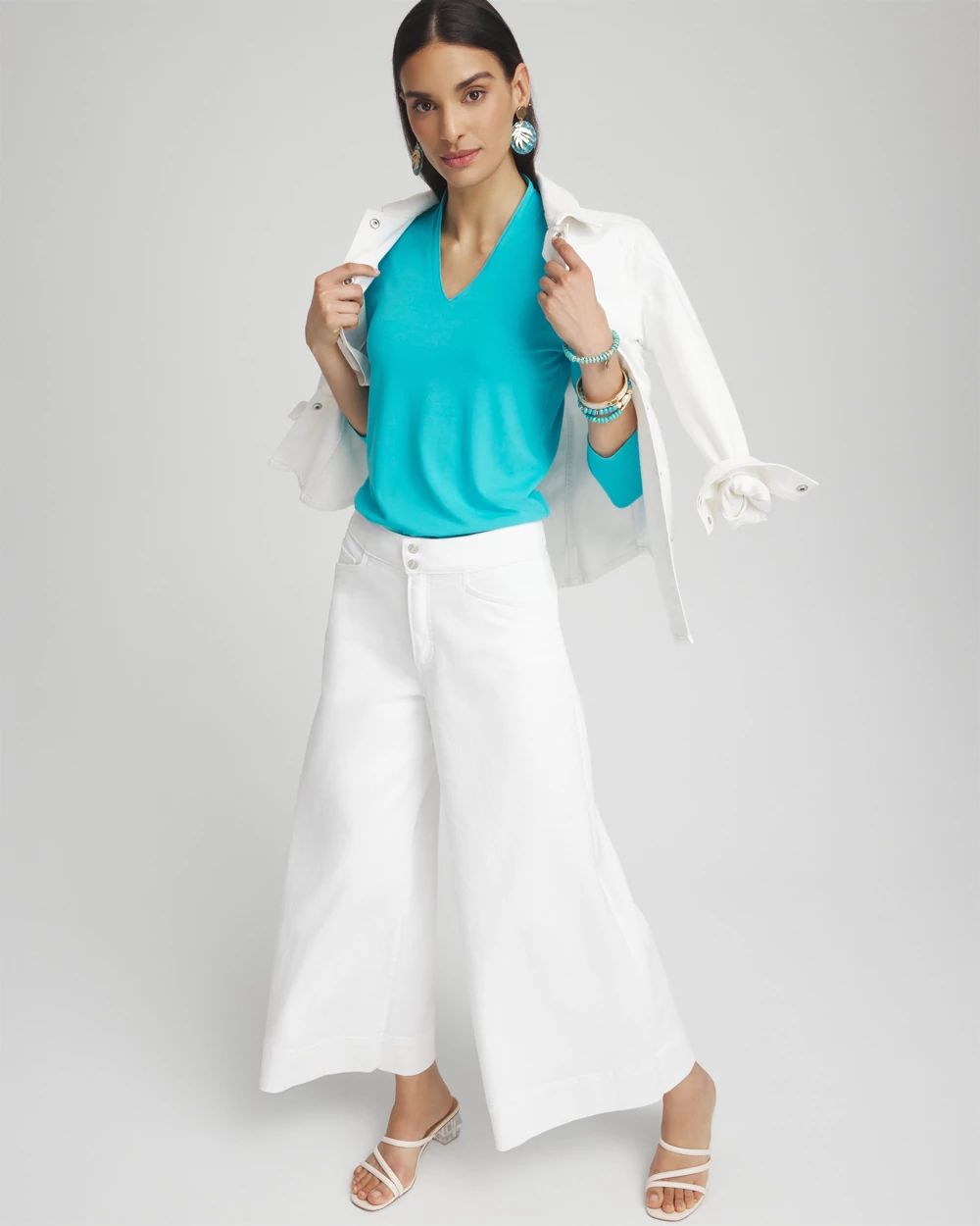 Touch of Cool™ 3/4 Sleeve Tee