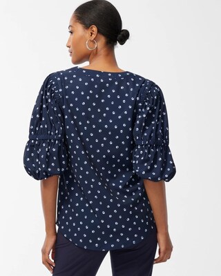 Zenergy UPF Neema Dot Print Top