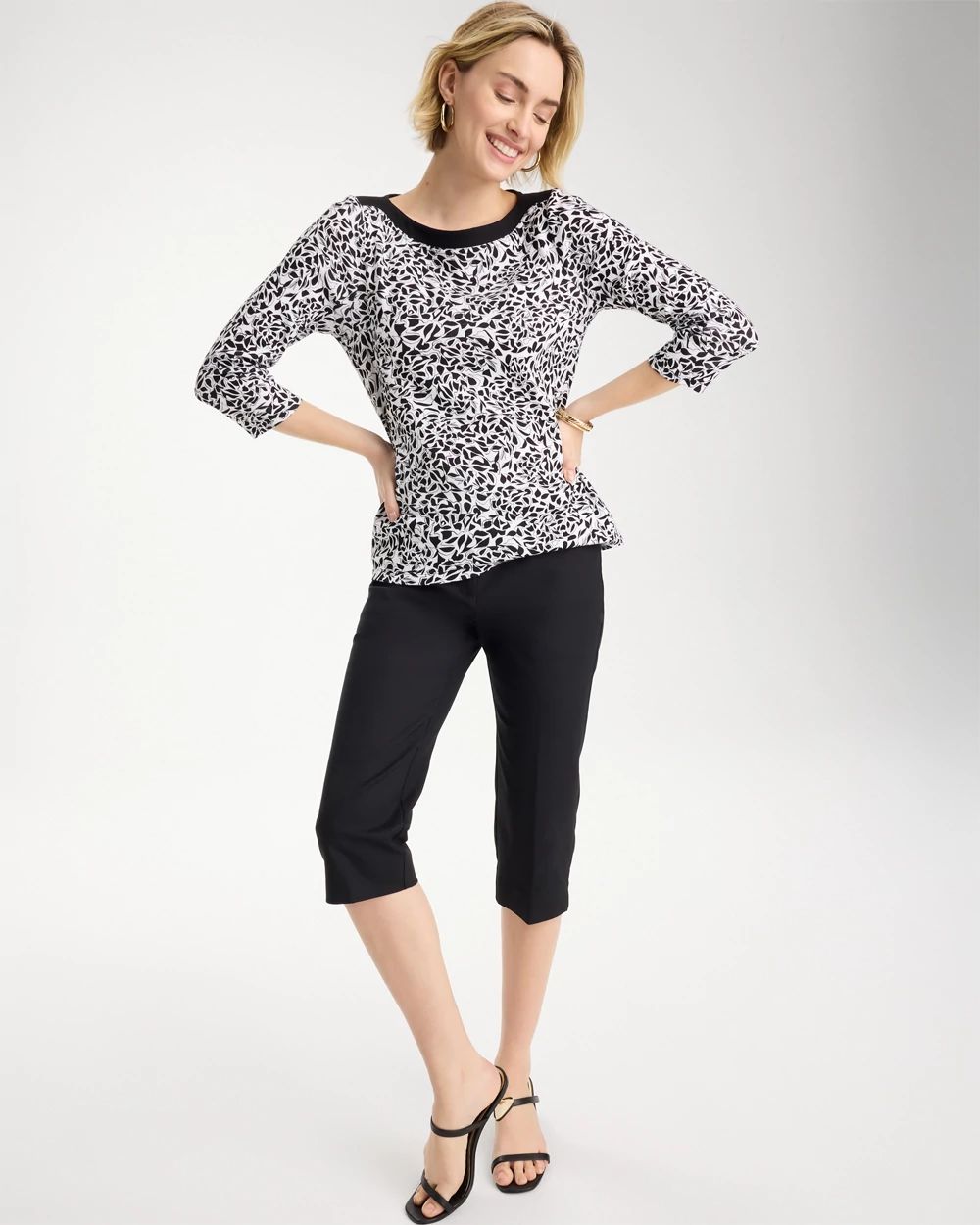 Fauna Pima 3/4 Sleeve Tee