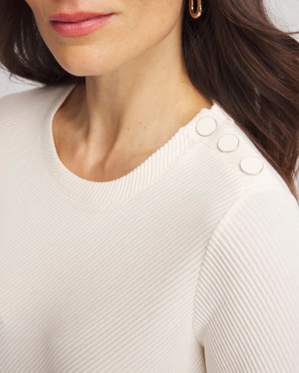 Zenergy® Ottoman Ribbed Tunic click to view larger image.