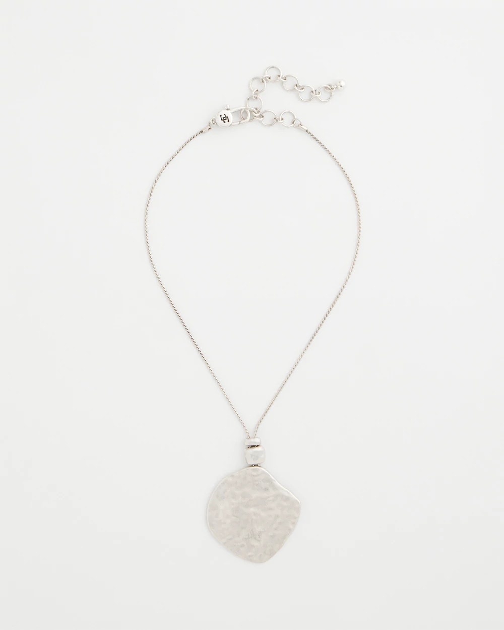 Short Silver Pendant