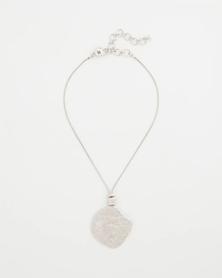 Short Silver Pendant