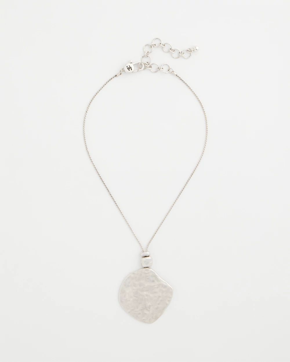 Short Silver Pendant