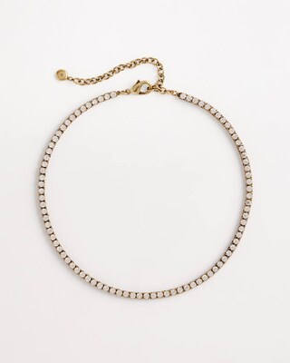 Vintage Tennis Necklace click to view larger image.