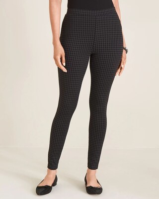 Houndstooth Ponte Leggings