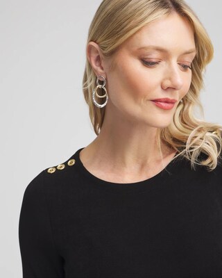 Travelers™ Button Detail Classic Dress
