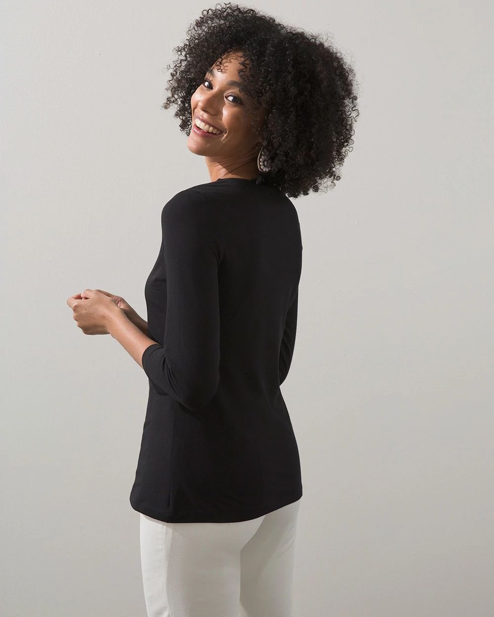 Touch of Cool Square Neck Tee