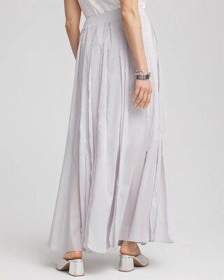 Cotton Silk Voile Maxi Skirt click to view larger image.