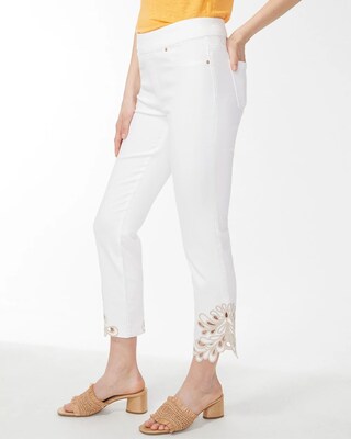 Dolphin Hem Pull-On Crops