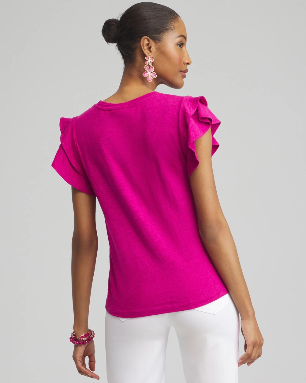 Flutter Cap Sleeve Tee