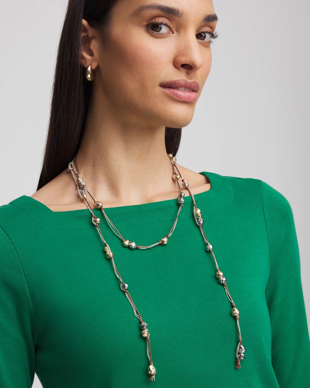 Mixed-Metals Necklace