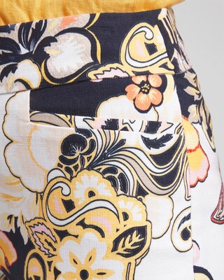Brigitte Warm Floral Ankle Pants
