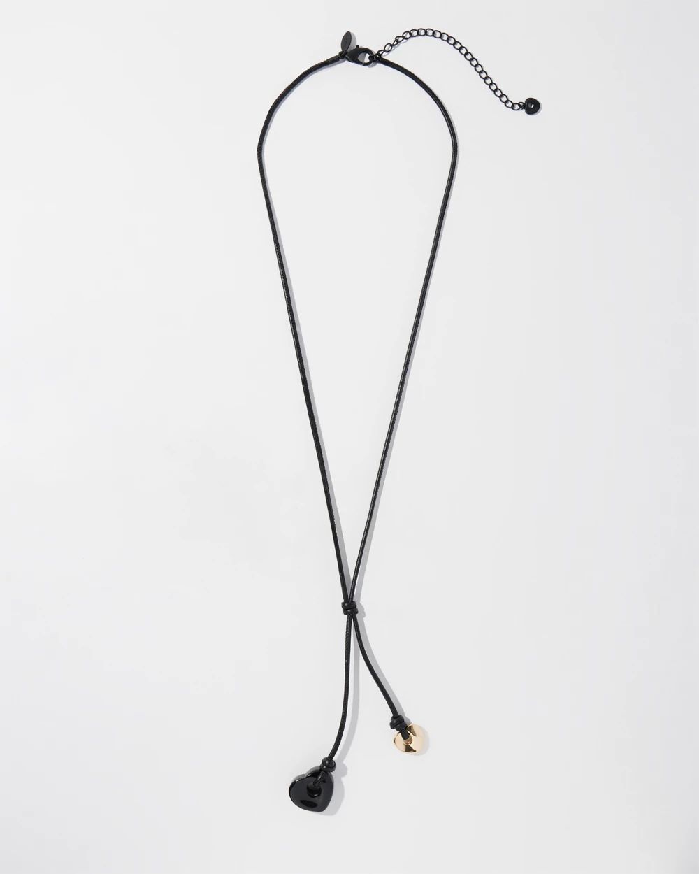 Silver Tone Heart Pendant Necklace