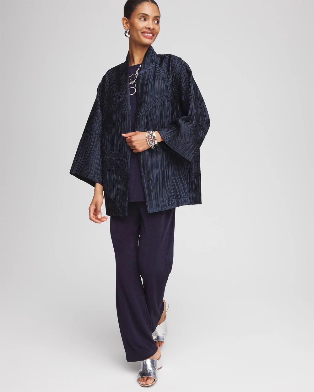 Travelers™ Collection Pleated Jacket click to view larger image.