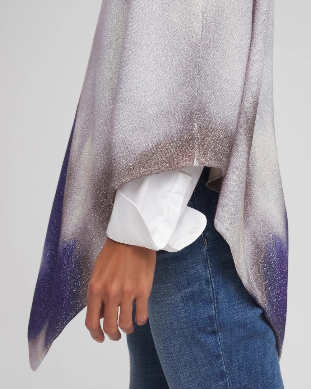 Convertible Knit Poncho