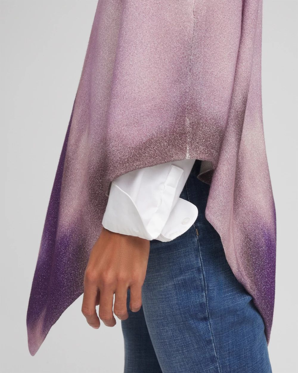 Convertible Knit Poncho