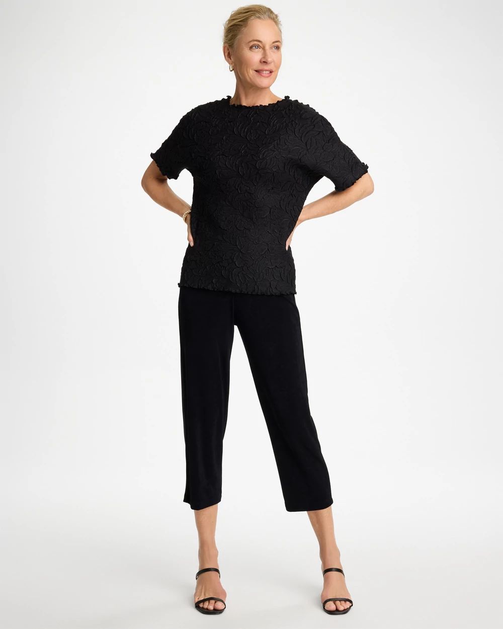 Travelers™ Embossed Pullover Top click to view larger image.