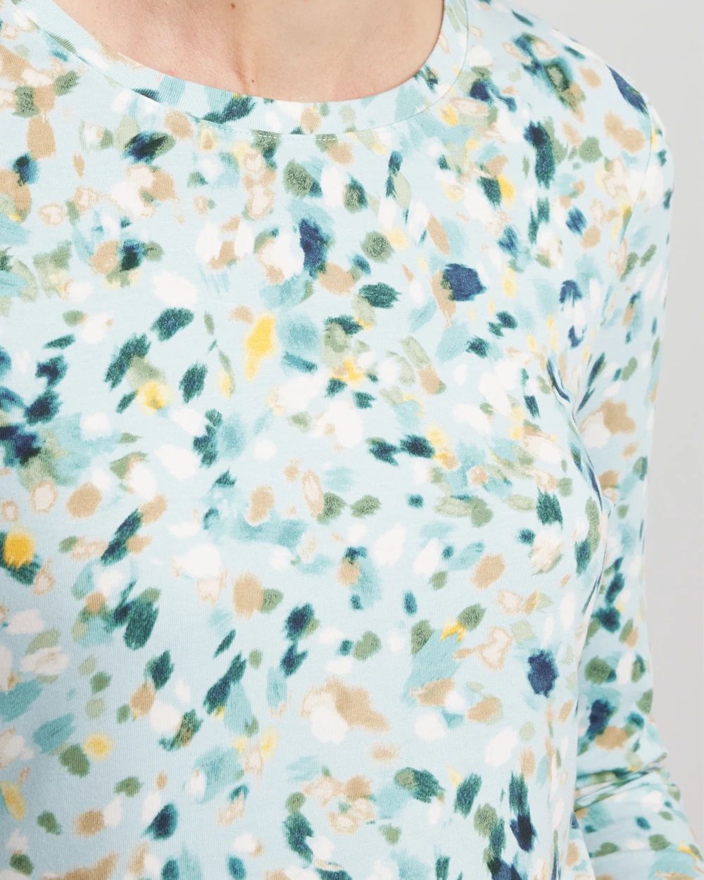 Printed Touch of Cool™ Layering Tee