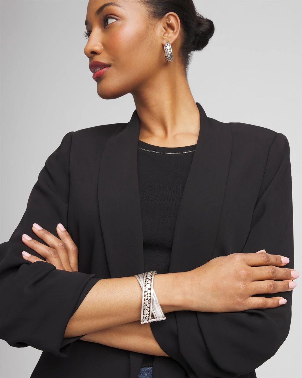 Crossover Hinge Bracelet