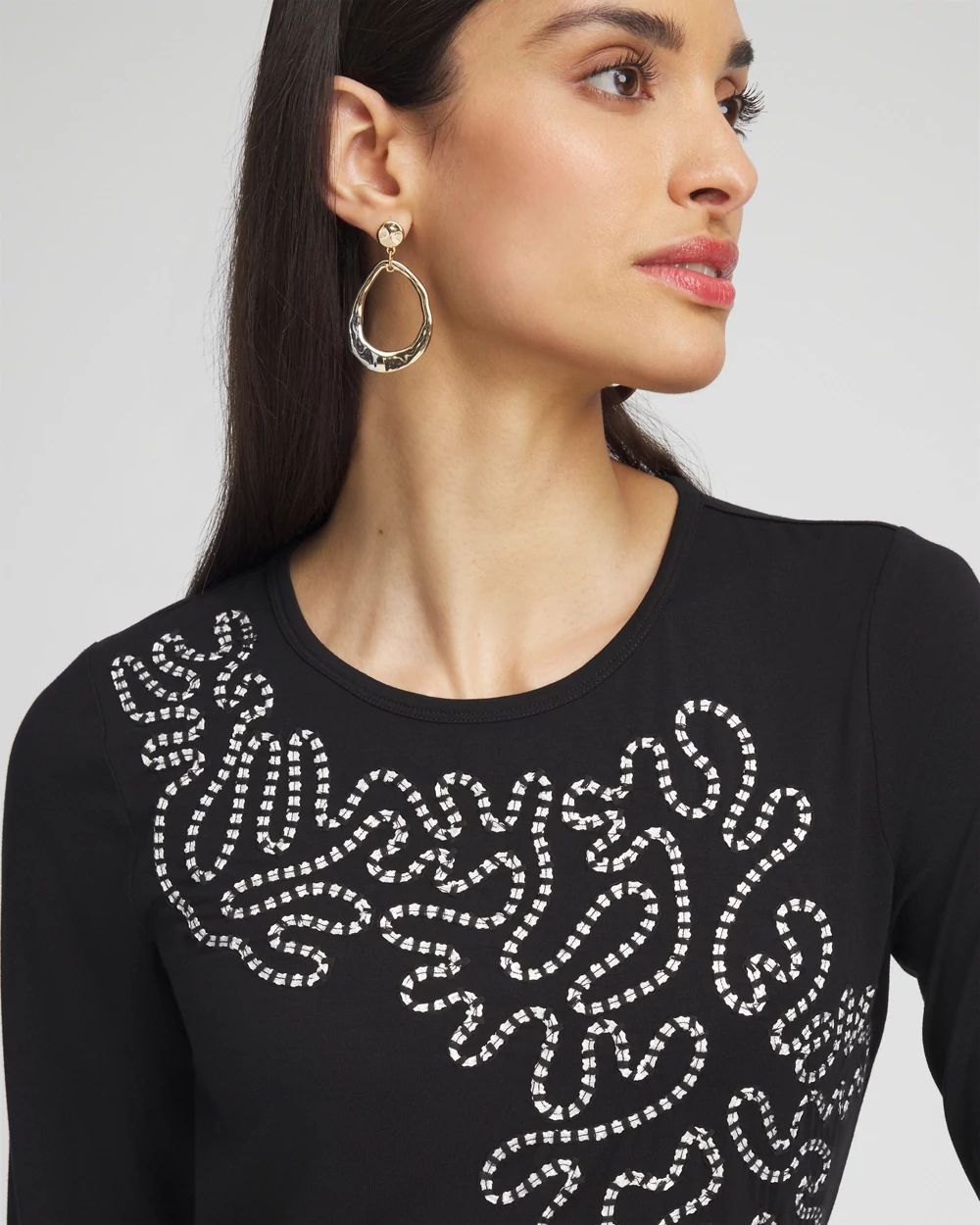 Soutache Detail Top