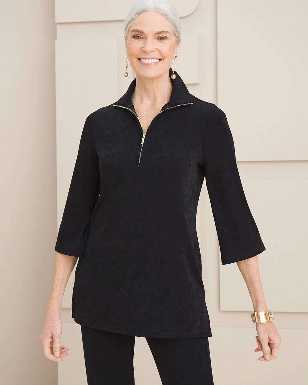Travelers Classic Quarter-Zip Top
