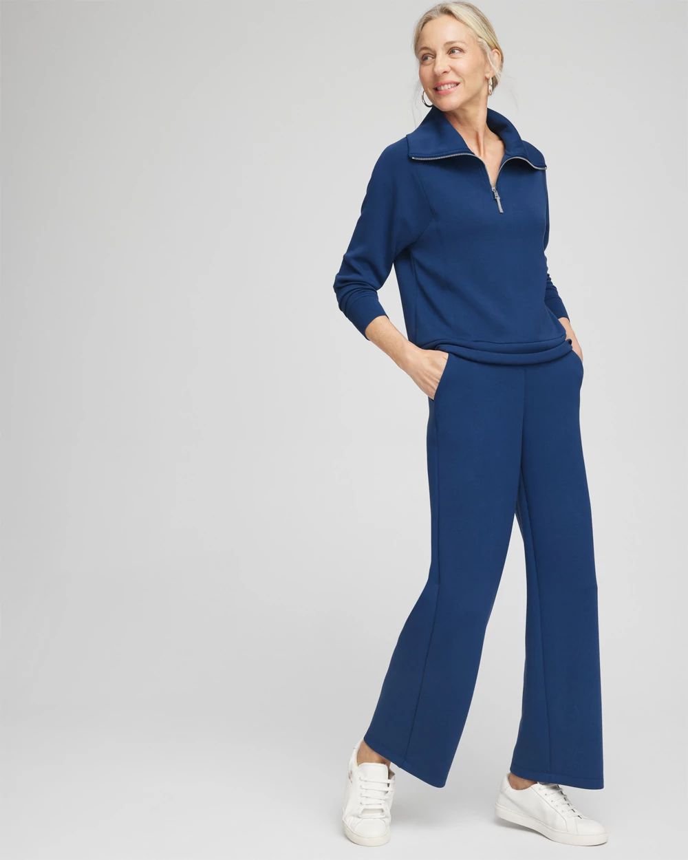 Zenergy® Wide Leg Scuba Pants